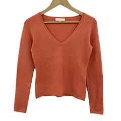 S Max Mara(マックスマーラ) 長袖セーター サイズS レディース美品  - ピンクベージュ Vネック/カシミヤのサムネイル