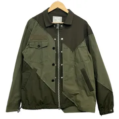 Sacai(サカイ) ブルゾン サイズ2 M メンズ - 21-02522M カーキ 長袖/ジップアップ/春/秋のサムネイル