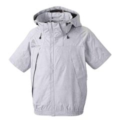 [Cooling Wear] アタックベース【5545】 The tough 空調風神服 チタンフード半袖ブルゾン 服のみ (JP, アルファベット, M, 標準, ペイントホワイト)のサムネイル