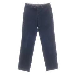 【中古】ジェルマーノ GERMANO ストレッチコットン カジュアルスラックスパンツ ネイビー【サイズ44】【メンズ】のサムネイル
