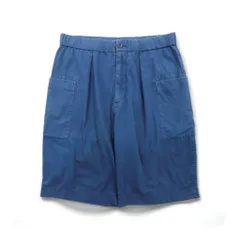 snow peak ナチュラルダイ ショーツ NATURAL DYED RECYCLED COTTON SHORTS ショートパンツ M ネイビー リサイクル コットン PA-23SU105のサムネイル
