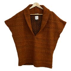 SOU・SOU(ソウソウ) 半袖セーター サイズS レディース美品 - ブラウン