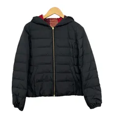 ブルーレーベルクレストブリッジ ダウンジャケット サイズ40 M レディース美品  - 黒 長袖/リバーシブル/ジップアップ/チェック柄/秋/冬のサムネイル