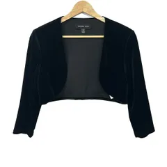 TADASHISHOJI(タダシショージ) ボレロ サイズ2 M レディース美品  - 黒 長袖/ベロアのサムネイル
