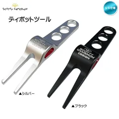 【メール便】「ケース無し」2026年 スコッティキャメロン ディボットツール グリーン フォーク（ブラック / シルバー）US仕様 新品 未使用のサムネイル