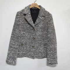 ランバンコレクション ハン 한섬 ツイード ジャケット ブラック＆ホワイトのサムネイル
