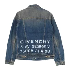 ジバンシイ バックプリント デニムジャケット BM00CY50CN メンズ インディゴブルー GIVENCHY【中古】 【アパレル・小物】のサムネイル