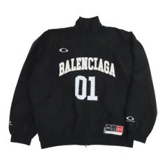 バレンシアガ バスケットボール シリーズ トラックジャケット 822226 ユニセックス ブラック BALENCIAGA【中古】 【アパレル・小物】のサムネイル