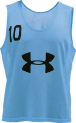 アンダーアーマー UNDER ARMOUR サッカー UA チーム ナンバー ビブス 10枚セット メンズ ゼッケン 部活動 クラブ 練習 トレーニング 学校 体育 吸汗 番号付き イベント ブランドロゴ入り  1295510 136 TEAMSAXのサムネイル