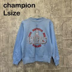 [k-790]Champion 챔피언 L 스웨트 Houston Oilers 휴스턴 오일러스 USA제 자수 로고 NFL 미식가 블루 USA 헌옷