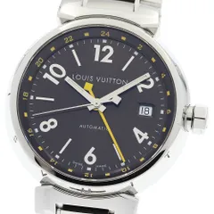 ルイ・ヴィトン LOUIS VUITTON Q1131 タンブール GMT デイト 自動巻き メンズ 良品 内箱付き_962354のサムネイル