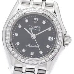 チュードル TUDOR 15810 モナーク ダイヤベゼル 10Pダイヤ クォーツ レディース _958910のサムネイル