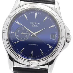 ゼニス ZENITH 90/01.0030.682 クラス エリート デュアルタイム GMT デイト 自動巻き メンズ 保証書付き_969366のサムネイル