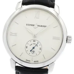 ユリス・ナルダン Ulysse Nardin 3203-135 クラシコ マニュファクチュール デイト 自動巻き メンズ 良品 _971050のサムネイル