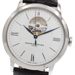 ボーム＆メルシェ Baume & Mercier 65802/M0A10274 クラシマ オープンバランス 自動巻き メンズ 良品 _972436のサムネイル