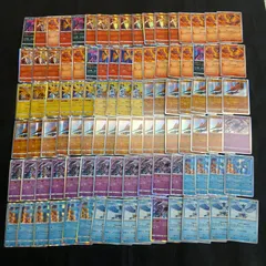 hya1080 100枚セット ポケカ　ファイヤー / ガラルファイヤー / サンダー / ガラルサンダー / フリーザー / ガラルフリーザー
　大量セットまとめ売り伝説の三鳥コンプリート（通常+ガラルの姿）のサムネイル