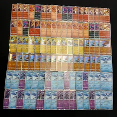 hya1095 100枚セット ポケカ　ファイヤー / ガラルファイヤー / サンダー / ガラルサンダー / フリーザー / ガラルフリーザー
　大量セットまとめ売り伝説の三鳥コンプリート（通常+ガラルの姿）のサムネイル