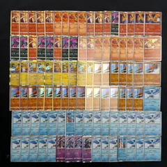 hya1102 100枚セット ポケカ　ファイヤー / ガラルファイヤー / サンダー / ガラルサンダー / フリーザー / ガラルフリーザー
　大量セットまとめ売り伝説の三鳥コンプリート（通常+ガラルの姿）のサムネイル