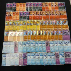 hya1108 100枚セット ポケカ　ファイヤー / ガラルファイヤー / サンダー / ガラルサンダー / フリーザー / ガラルフリーザー
　大量セットまとめ売り伝説の三鳥コンプリート（通常+ガラルの姿）のサムネイル