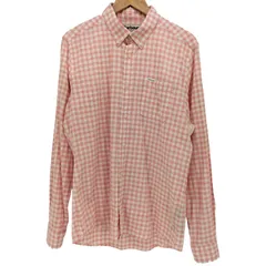 バブアー Barbour Kane Tailored Gingham Shirt ギンガムチェック 3点留 ボタンダウン 長袖 シャツ メンズ import：M のサムネイル