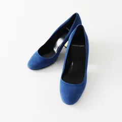 ピエールアルディ PIERRE HARDY プレーントゥ スエード パンプス 37(約23.5cm〜24.0cm) ブルー■服飾 くつ ヒール	【2400015093246】のサムネイル