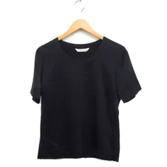アンクライン ANNE KLEIN 半袖 Tシャツ カットソー ラウンドネック 無地 9 ブラック 黒 /FT48のサムネイル