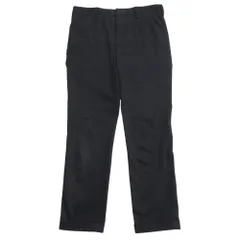 良品 PRADA プラダ 17ss パンツ スラックス ボタンフライ ダブル 無地 44 ネイビー メンズ 古着 中古 USEDのサムネイル