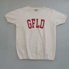 Goodwear グッドウェア GFLD ロゴプリント Tシャツ アメリカ製 アイボリー XLサイズ RN75345のサムネイル