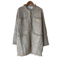 ADAWAS ツイードジャケット Fサイズ　別注　入学　入園　ミックス　ピンク ADAWAS ツイードジャケット Fサイズ 別注 入学 入園 ミックス ピンク