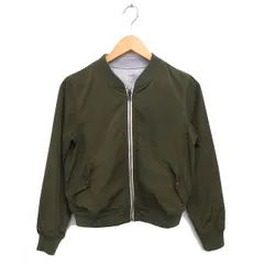 アーバンリサーチ サニーレーベル URBAN RESEARCH Sonny Label ブルゾン ジャンパー リバーシブル リブ ジップアップ アウター 36 カーキ /NT30のサムネイル