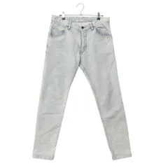 wjk ダブルジェイケイ デニムパンツ カラーデニム ストレート 無地 ウォッシュ加工 tight knit-denim pants ライトブルー M メンズ 【中古】のサムネイル