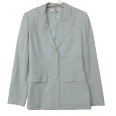 GIVENCHY ジバンシィ テーラードジャケット アウター ピークドラペル 長袖 ウールシルクブレンド 3B ブルー 38【M】 レディース 【中古】のサムネイル