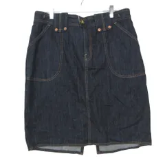 Westwood Outfitters ウエストウッドアウトフィッターズ スカート ボトムス デニム ミディ丈 タイト ネイビー L【L】 レディース 【中古】のサムネイル
