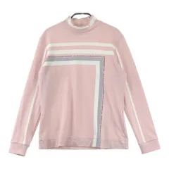 サイズ：40 LANVIN SPORT ランバン スポール  ハイネック 長袖Tシャツ  ピンク系 [240101746396] ゴルフウェア レディース ストストのサムネイル