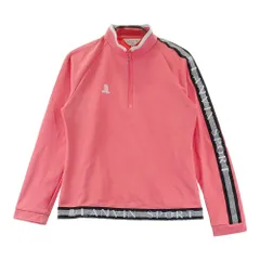 サイズ：38 LANVIN SPORT ランバン スポール  ハーフジップ 長袖Tシャツ  ピンク系 [240101746397] ゴルフウェア レディース ストストのサムネイル