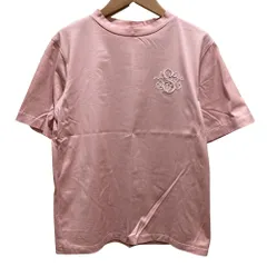 美品 SEVEN TEN by MIHO KAWAHITO セブンテンバイミホカワヒト SVT刺繍Tシャツ 6S108 サイズS ピンク レディース 古着 中古 USEDのサムネイル