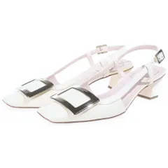 Roger Vivier (ロジェヴィヴィエ) ベル ヴィヴィエ スリングバッグヒールパンプス ベージュ #36 1/2のサムネイル