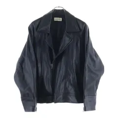 VAINL ARCHIVE (バイナルアーカイブ) PAUL ダブルライダース レザージャケット ブラック VAM21002のサムネイル