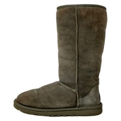UGG (UGG) Boots JAPAN 23 Women's Classic Tall 5815 Grey Sheepskin