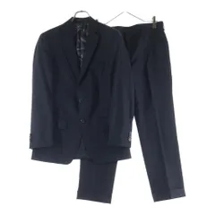 ETRO (エトロ) ストライプ ウール テーラードジャケット 裏地シルク ペイズリー柄 スラックスパンツ セットアップスーツ ブラックのサムネイル