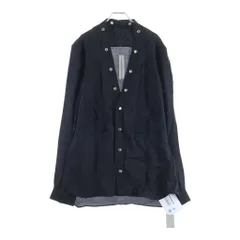 Rick Owens (リックオウエンス) 24SS LARRY FOGPOCKET SHIRT ラリーシャツ 長袖シャツ ブラック RU01D3287-Jのサムネイル
