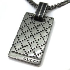 セール中】廃盤 純正 GUCCI ディアマンテ ブラック シェリーライン