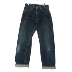 CANTON キャントン デニムパンツ 日本製 3ndモデル ストレート ジーンズ ボトムス インディゴ W29L34 メンズ 【中古】のサムネイル