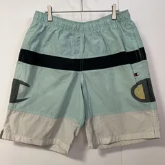 【ヴィンテージ】Champion チャンピオン ショートパンツ サイズ2XL ナイロン 夏 レトロ ビッグサイズ　　　　T-546のサムネイル