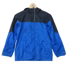 Columbia コロンビア マウンテンパーカー ナイロン ジャケット ブルゾン ジップアップ アウター 裏地メッシュ 子供服 ブルー S 8 【中古】のサムネイル