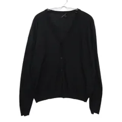 ARMANI EXCHANGE アルマーニエクスチェンジ カーディガン ニット トップス 長袖 ブラック L レディース 【中古】のサムネイル