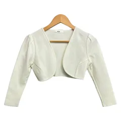 Rene(ルネ) ボレロ サイズ34 S レディース美品  - アイボリー 長袖のサムネイル