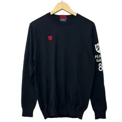 PEARLY GATES(パーリーゲイツ) 長袖セーター サイズ5 XL メンズ美品  - 黒×レッドのサムネイル