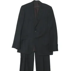 MEN'S BIGI メンズビギ スーツ REDA ストライプ セットアップ ノッチドラペル ブラック 04【XL】 メンズ 【中古】のサムネイル