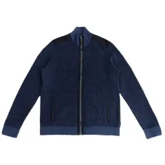 CALVIN KLEIN ルーズ ミニ ワッフル ニット ジップアップ Lのサムネイル